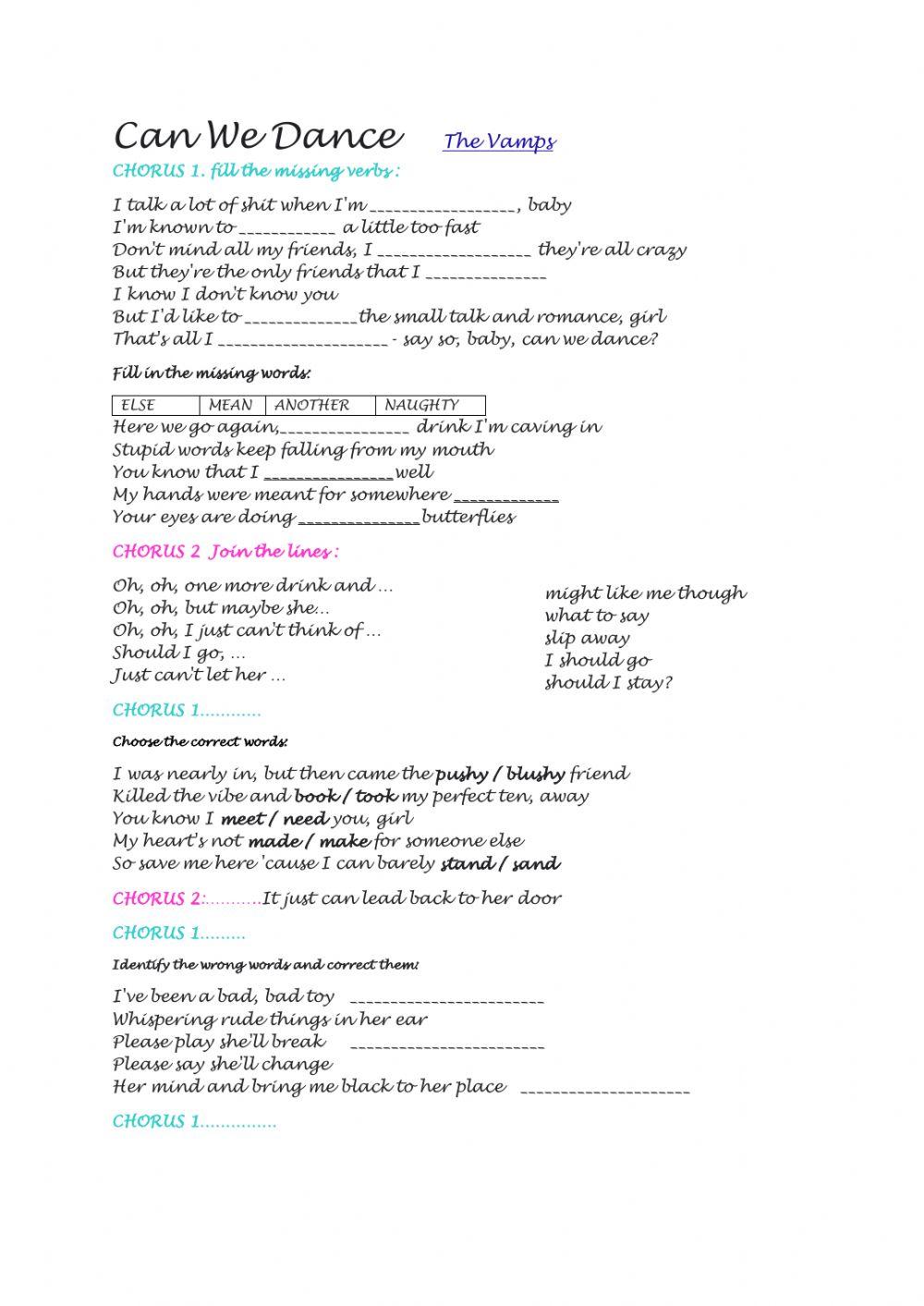 Can We Dance - The Vamps