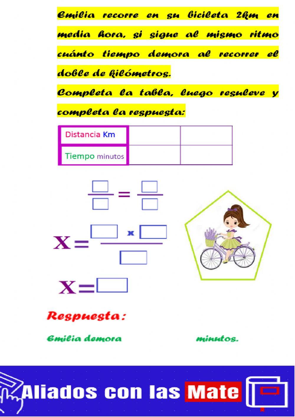 Proporcionalidad directa (3)