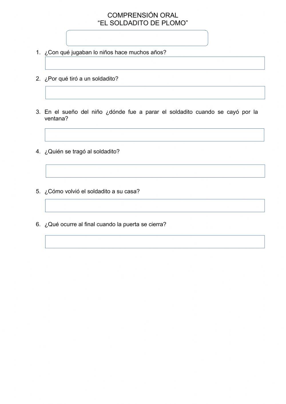 El soldadito de plomo