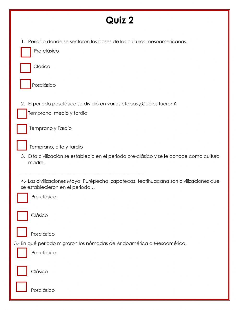 Periodos de mesoamérica