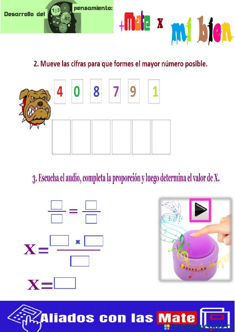 Proporcionalidad directa (4)