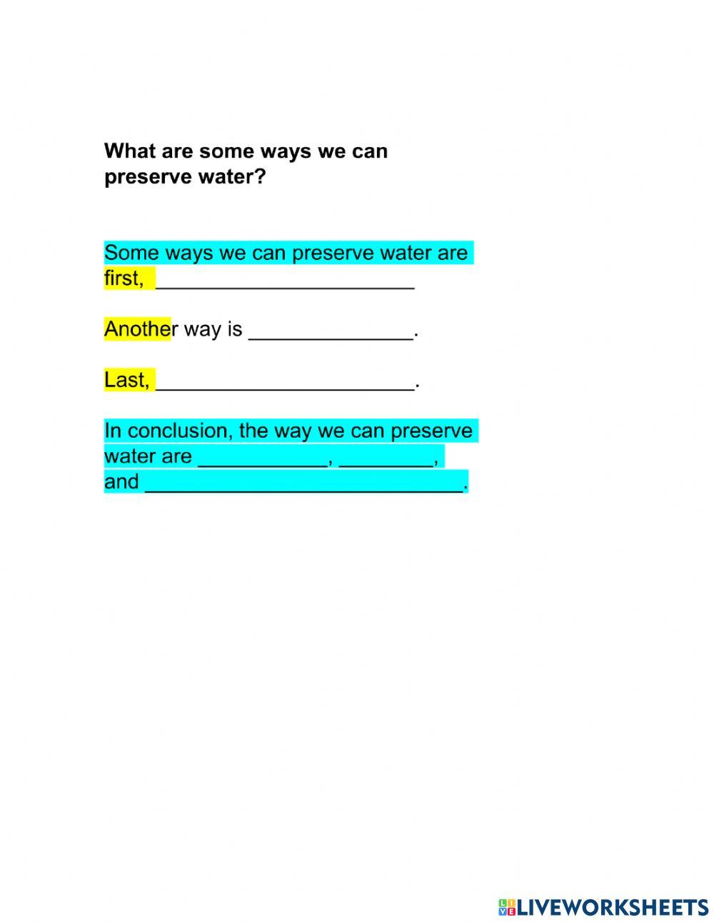 Persuasive paragraph