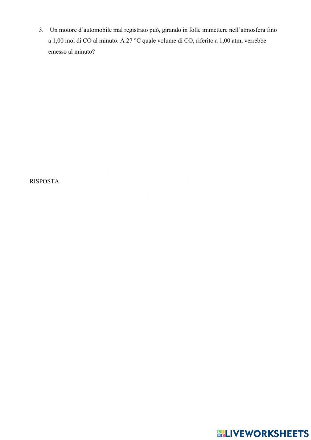 Legge dei gas perfetti