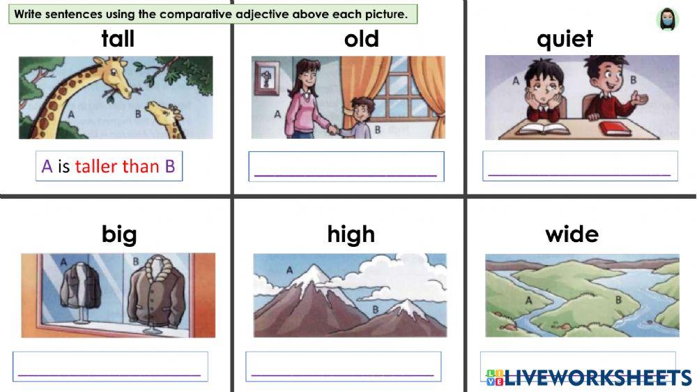 Comparative Adjectives