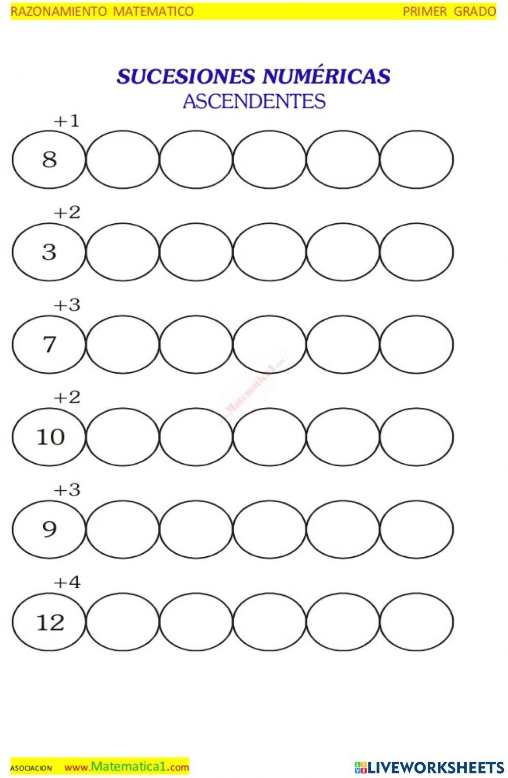 Sumas para niños de primer grado