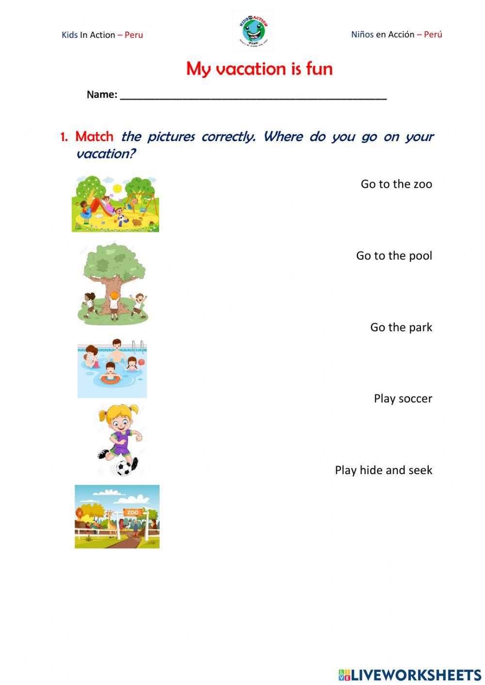 My vacation is fun 08-02