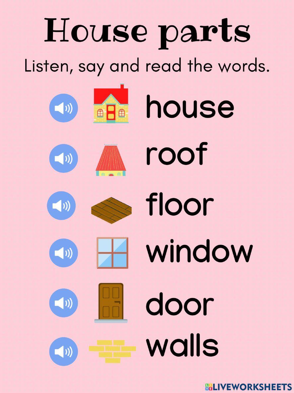 house-parts-online-activity-for-preprimaria-live-worksheets