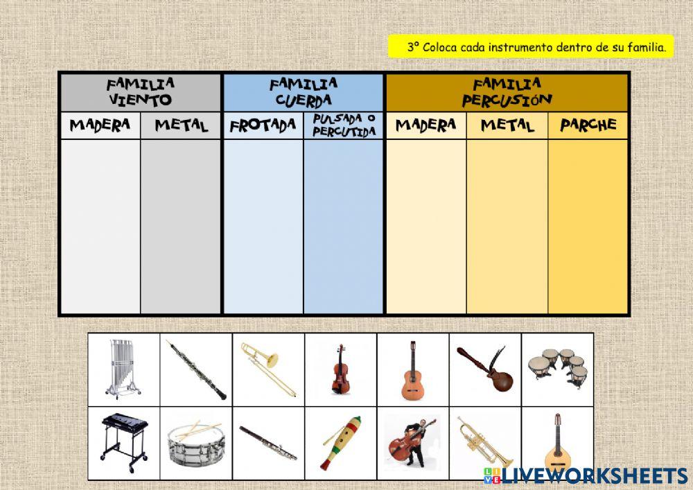 INSTRUMENTOS MUSICALES Y FAMILIAS 25