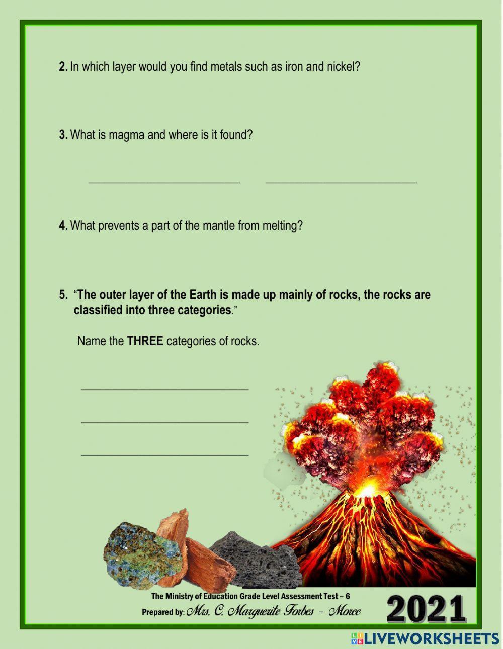 The Layers of the Earth