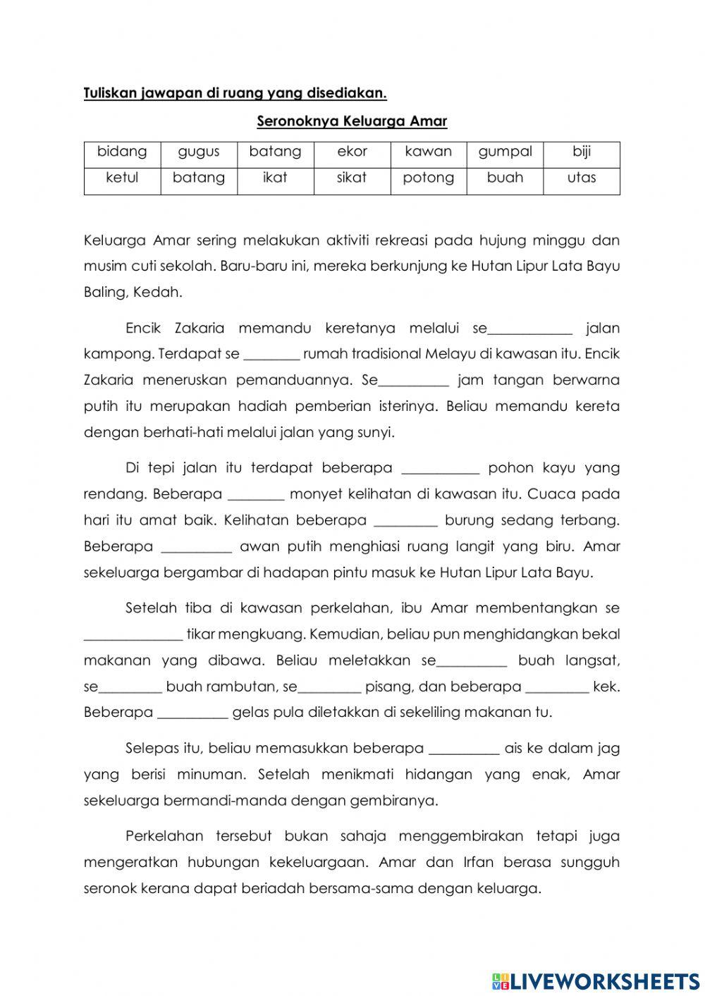 Seronoknya Keluarga Amar