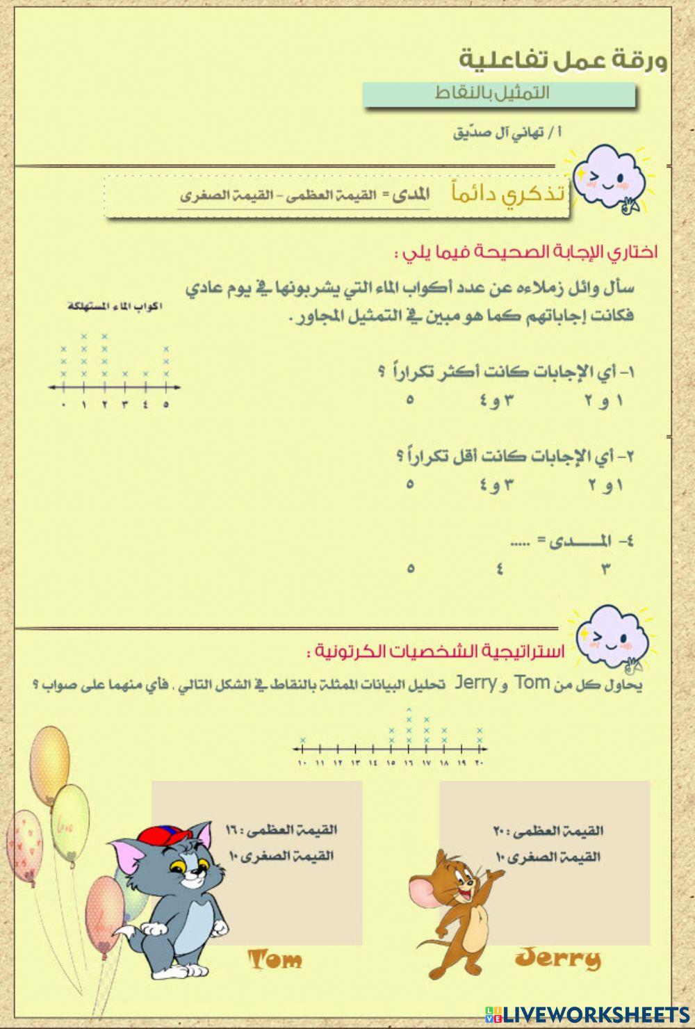 التمثيل بالنقاط