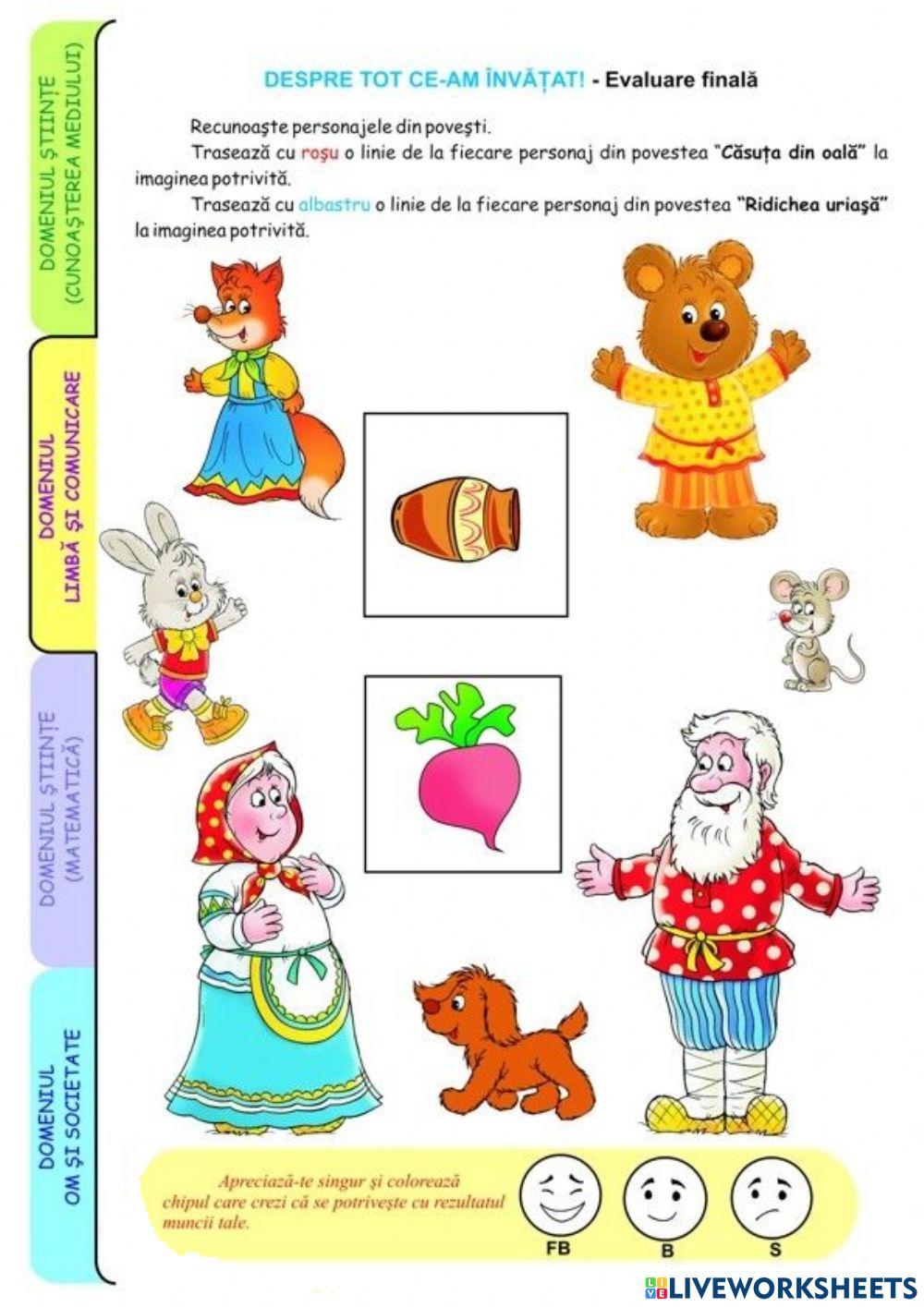 În lumea magică a poveștilor