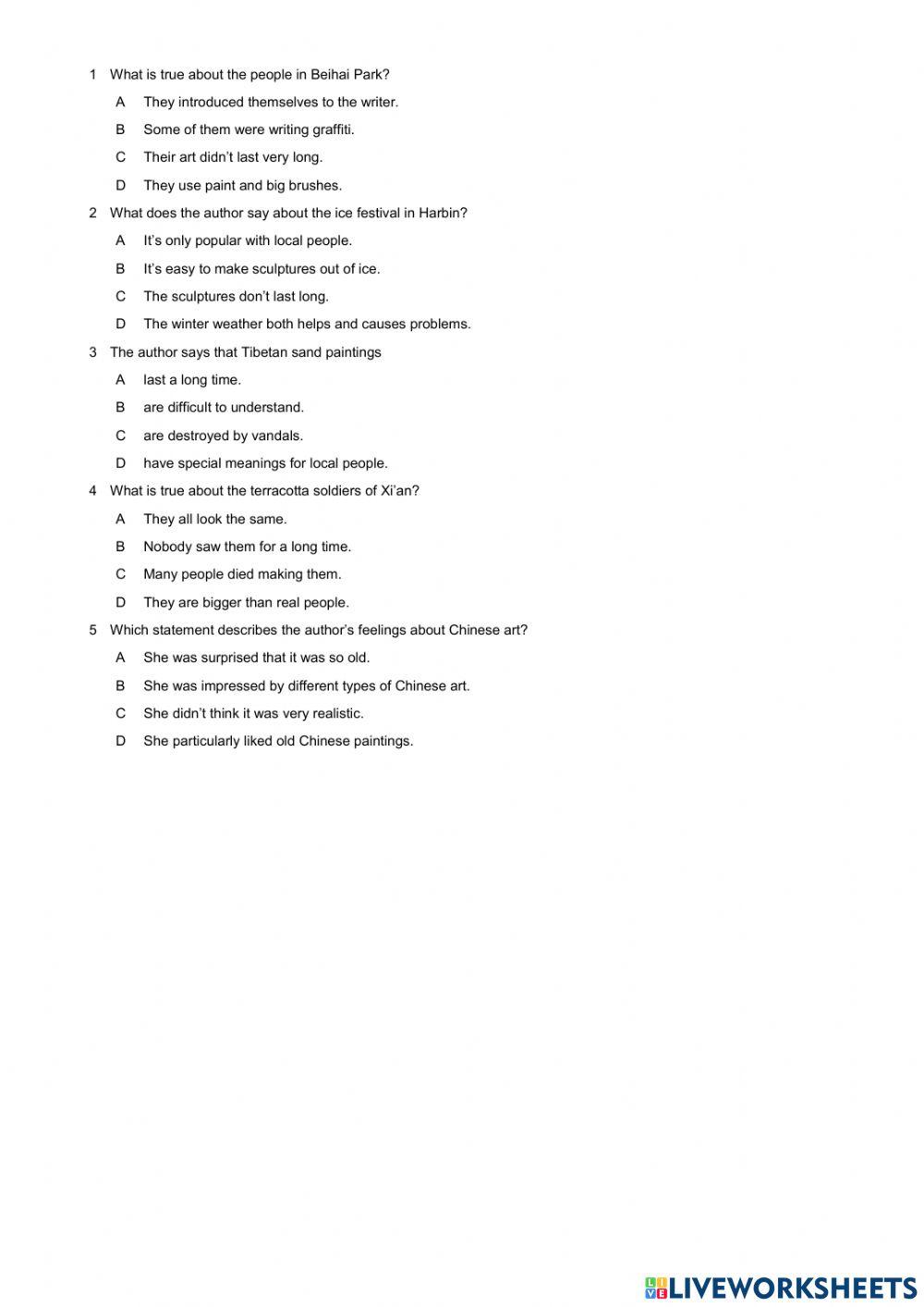 Solutions Int Unit 7