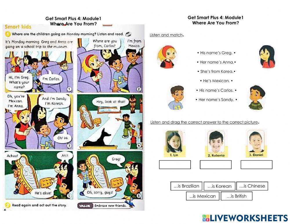 Where Are You From? Listening