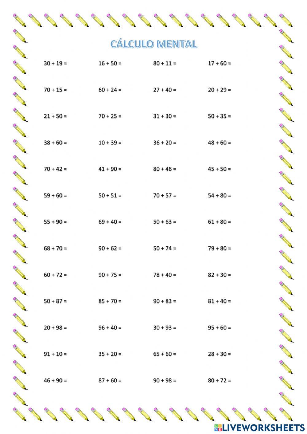 Suma de decenas completas más decenas incompletas