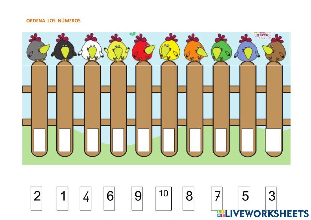 Cuento: las diez gallinas