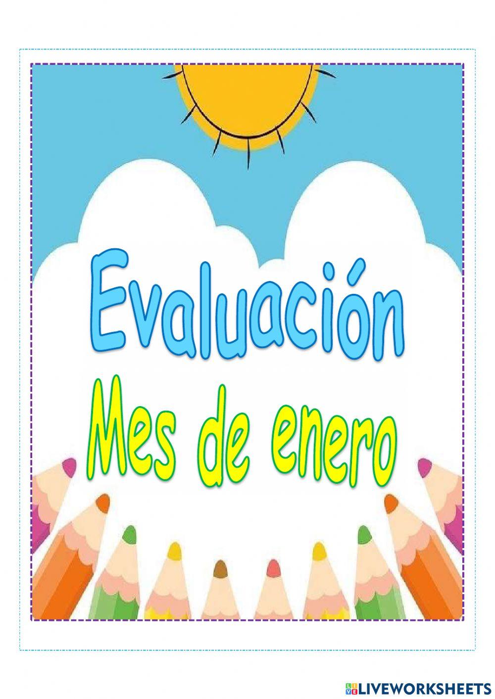 Evaluación primer grado