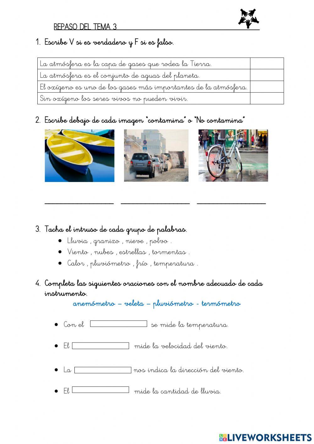 Aire, agua... ¡vida!