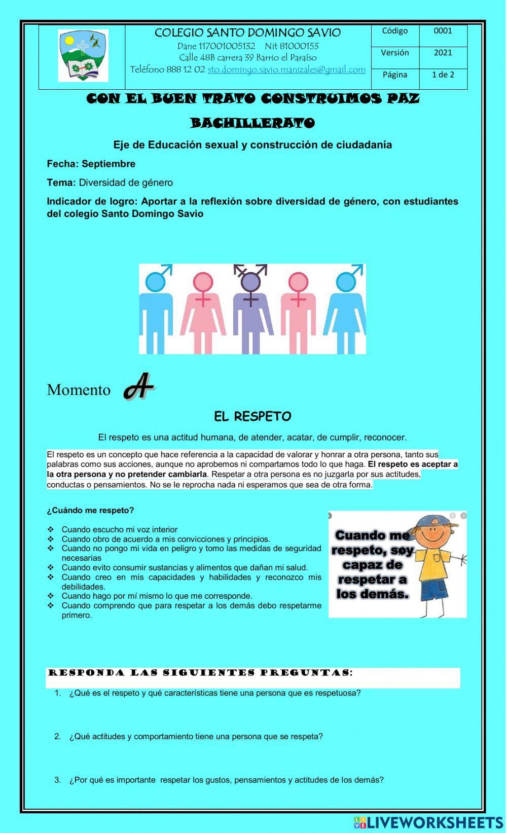 Diversidad y respeto