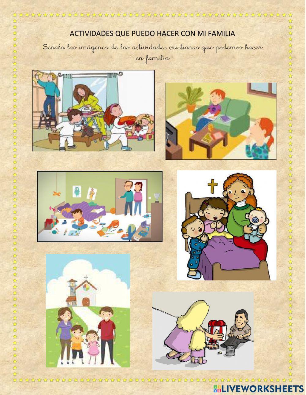 Actividades cristianas que podemos hacer en familia