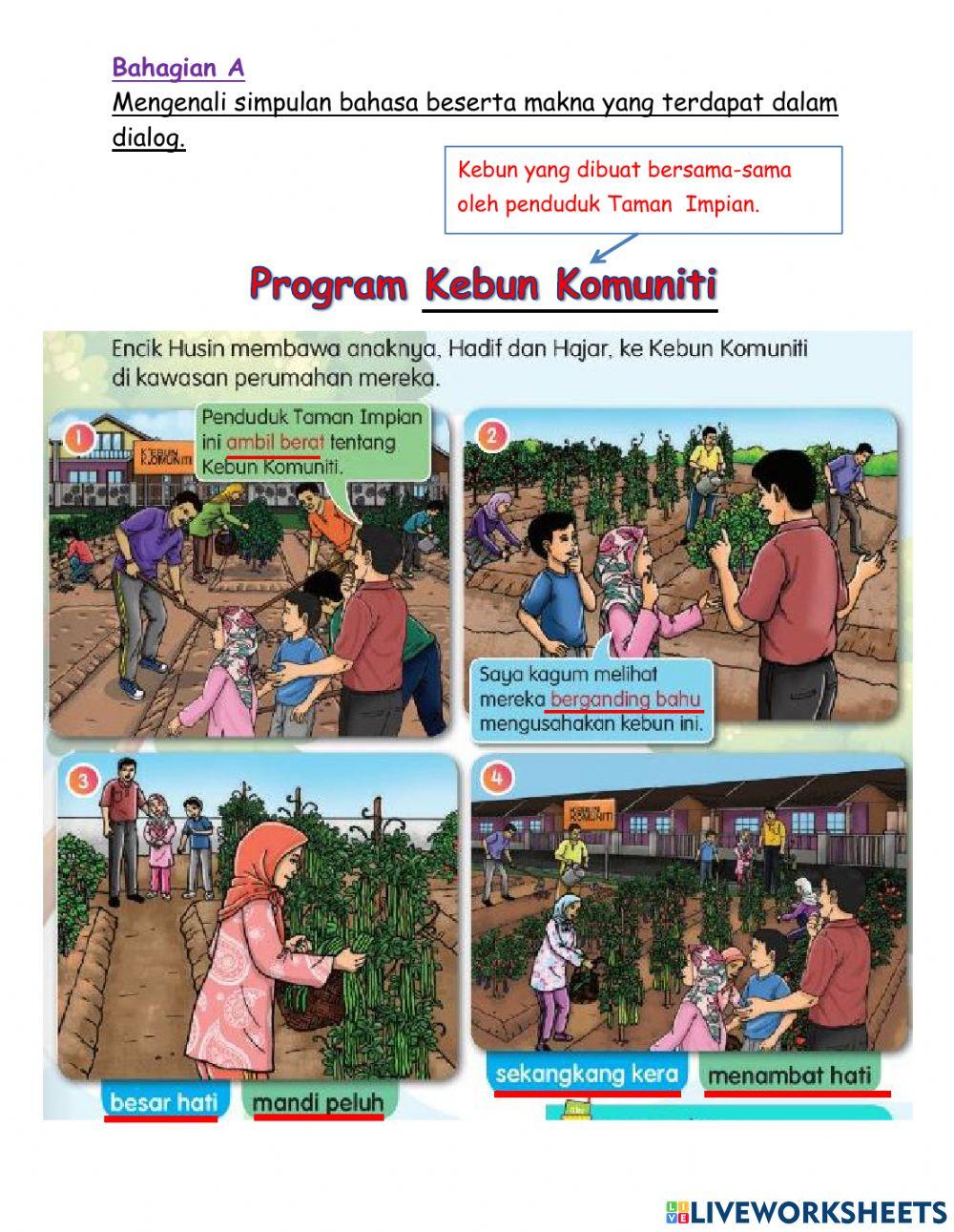 Peribahasa (Simpulan Bahasa) Tahun 4