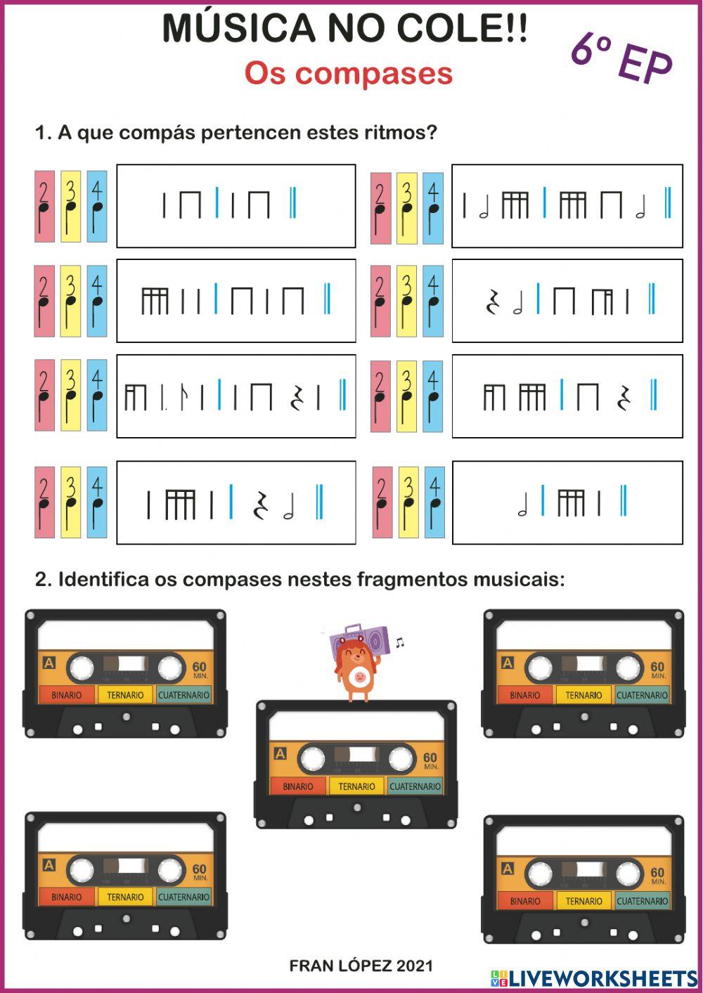 Os compases 6º Primaria