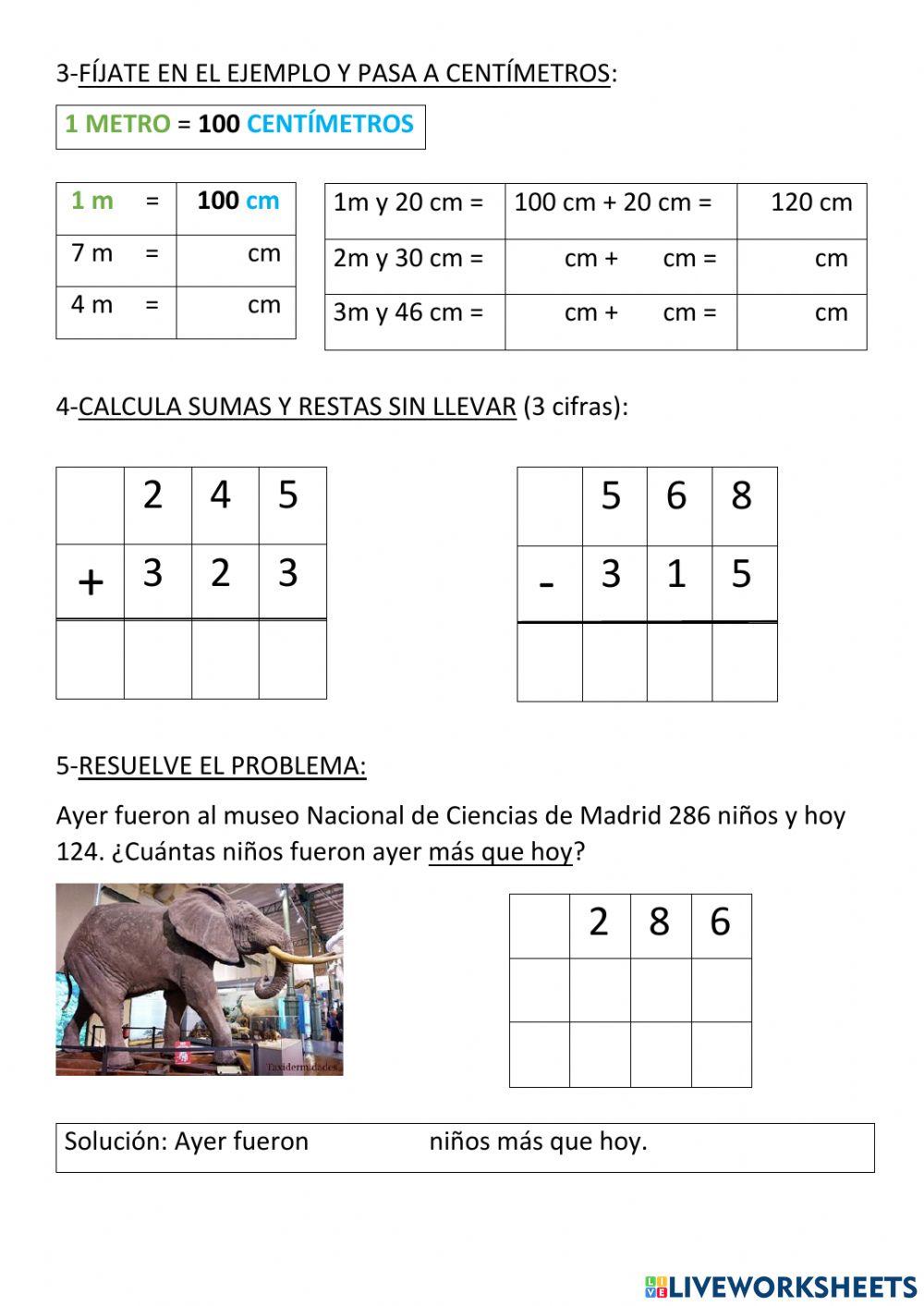 Tema 5 - matemáticas 2º