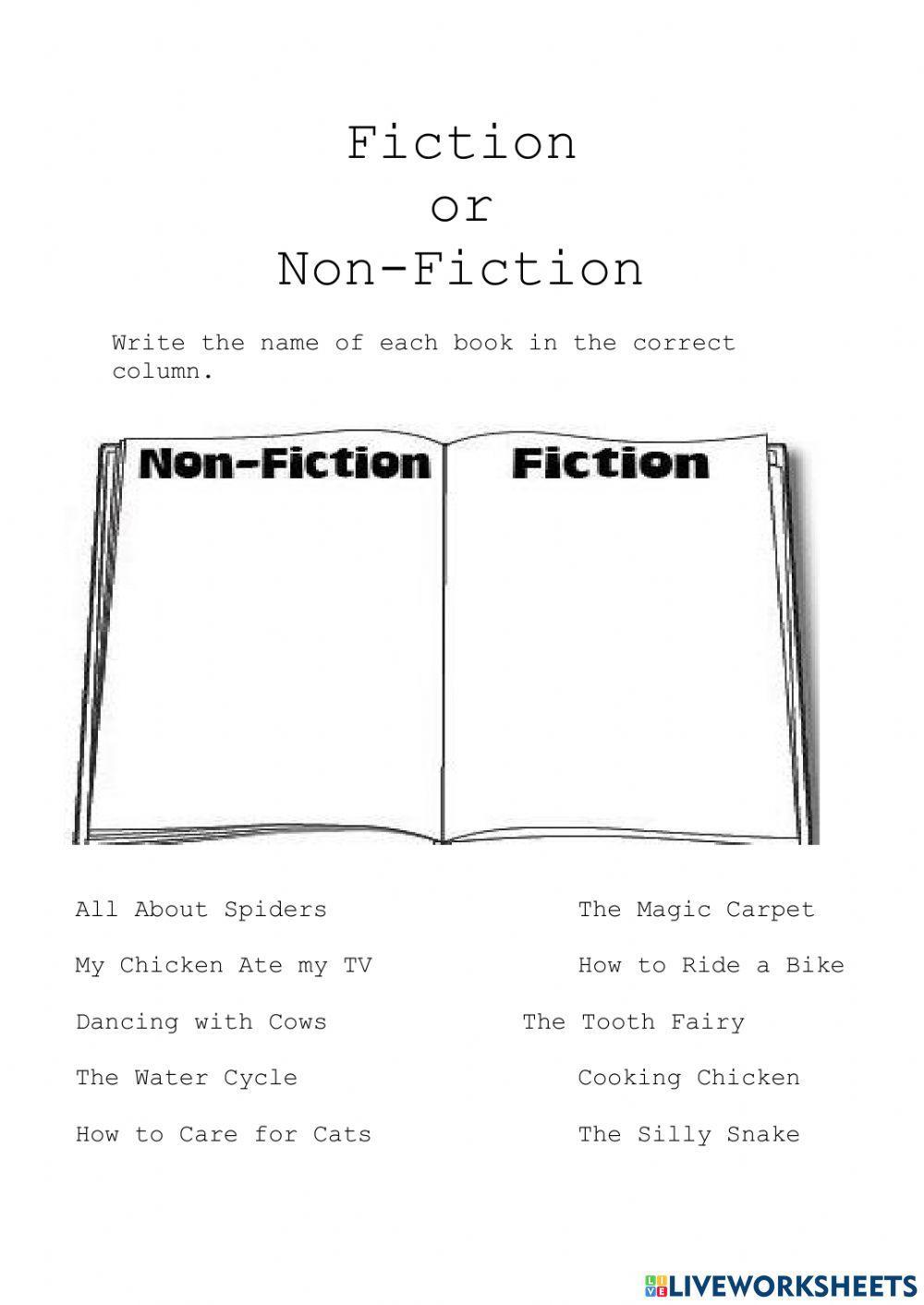 Fiction or Non-Fiction
