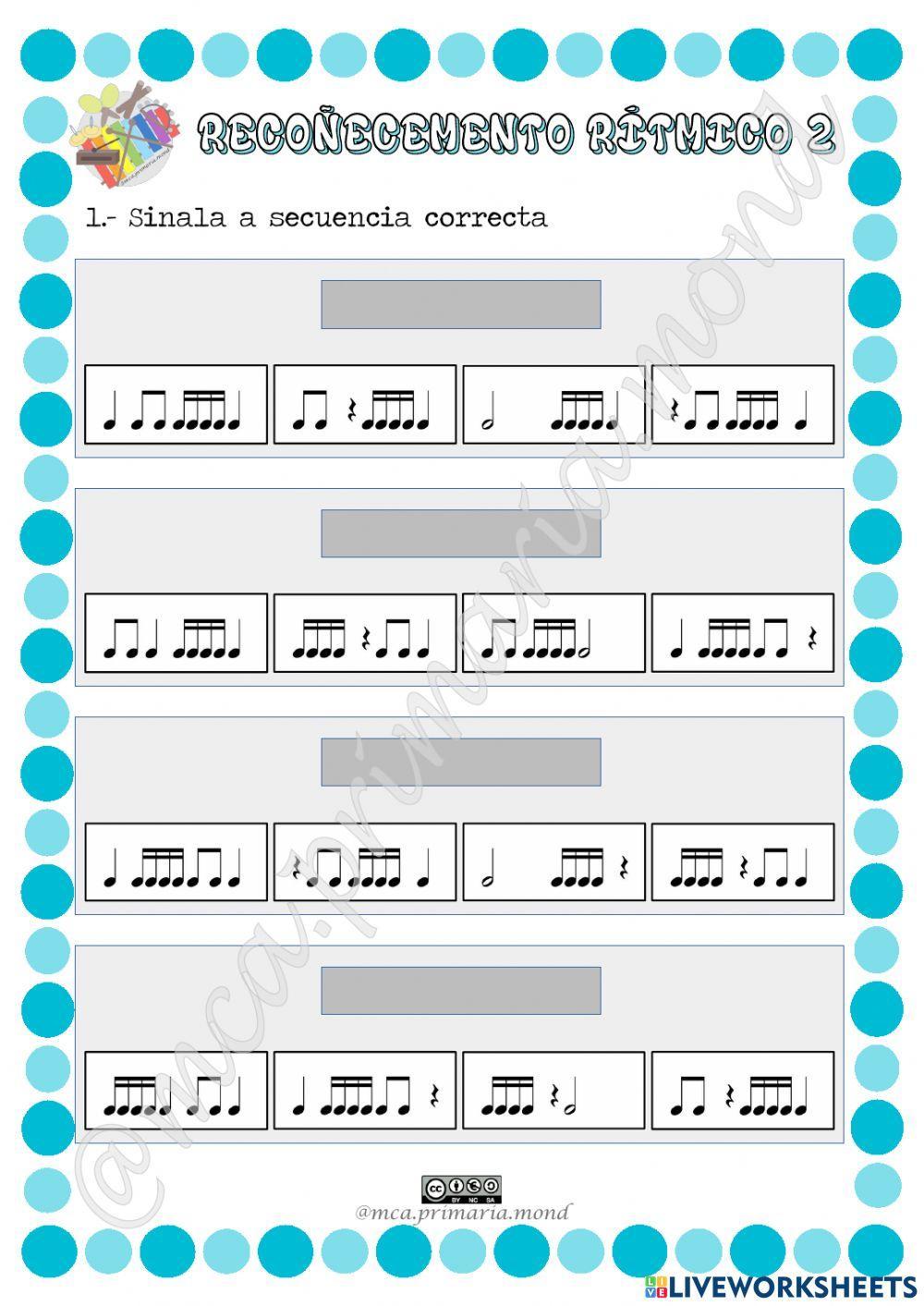 Recoñecemento rítmico 5.2