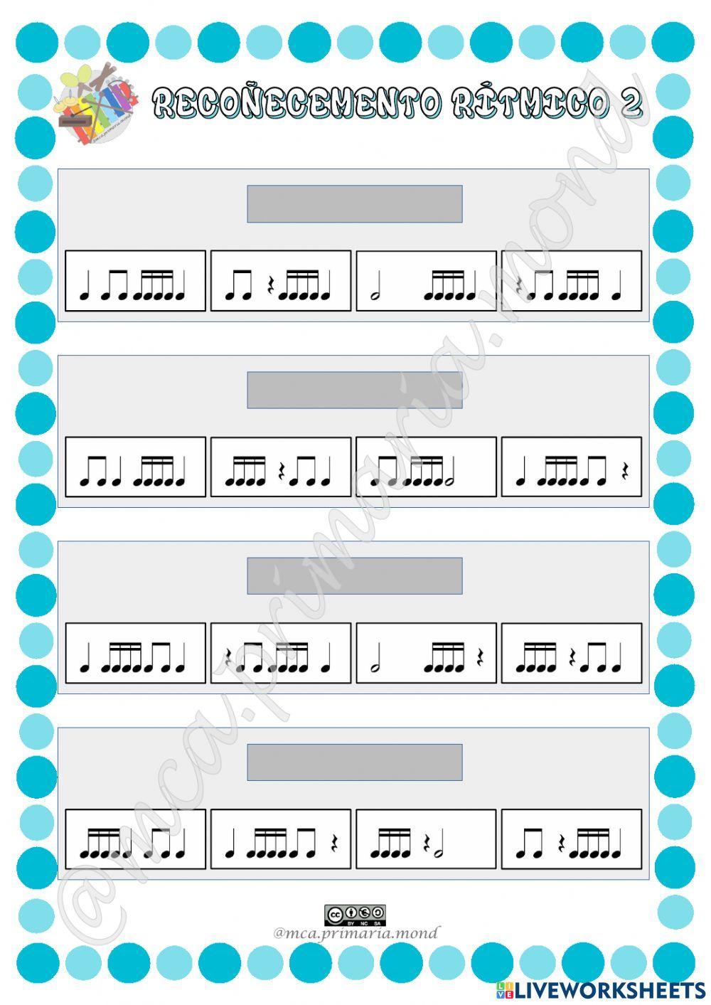 Recoñecemento rítmico 5.2