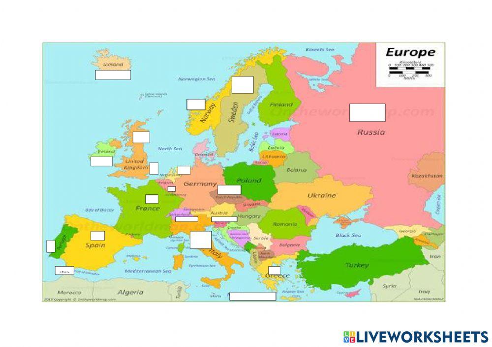 European human and physical features