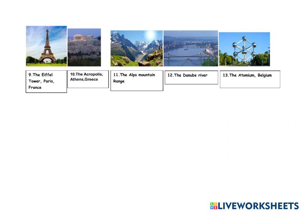 European human and physical features