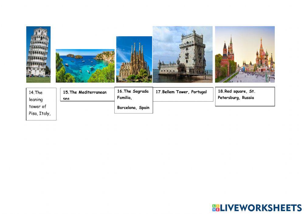 European human and physical features