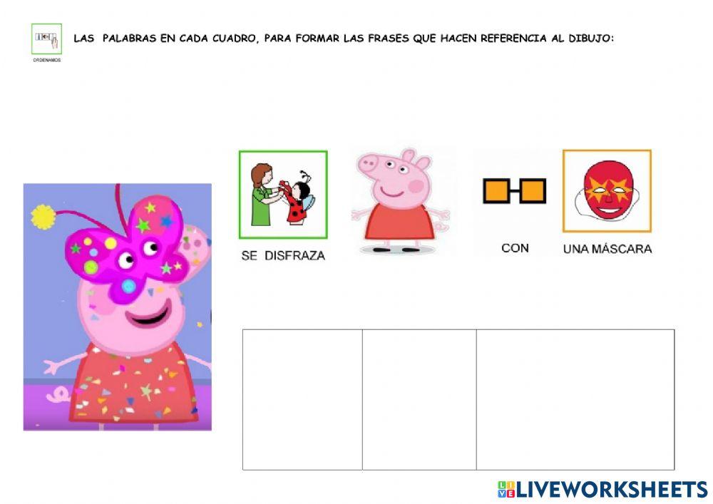 Estructuración de frase