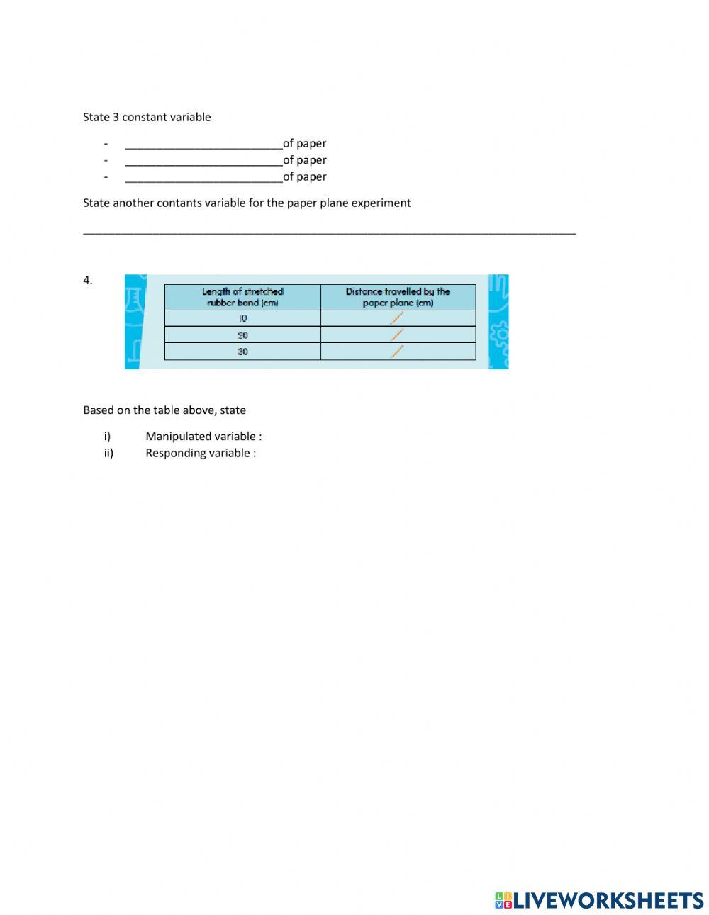 Science Process Skills