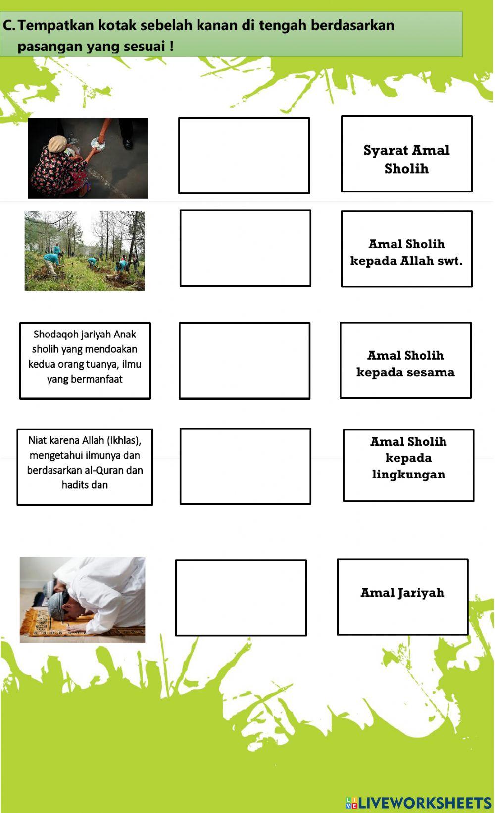 Yuk Beramal Sholih dan Selalu Berbaik Sangka!