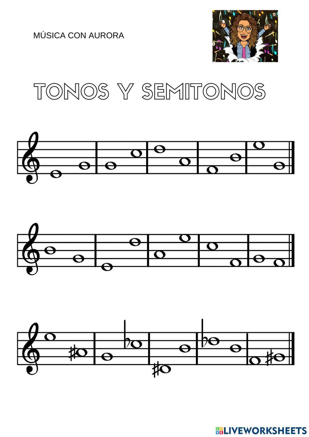 Tonos y semitonos