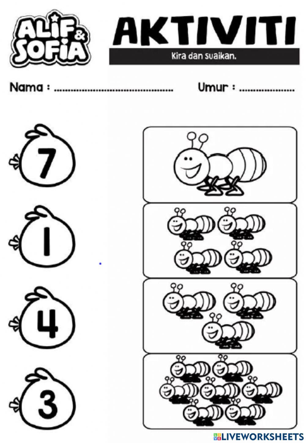 Math match worksheet Live Worksheets Math match worksheet Live Worksheets