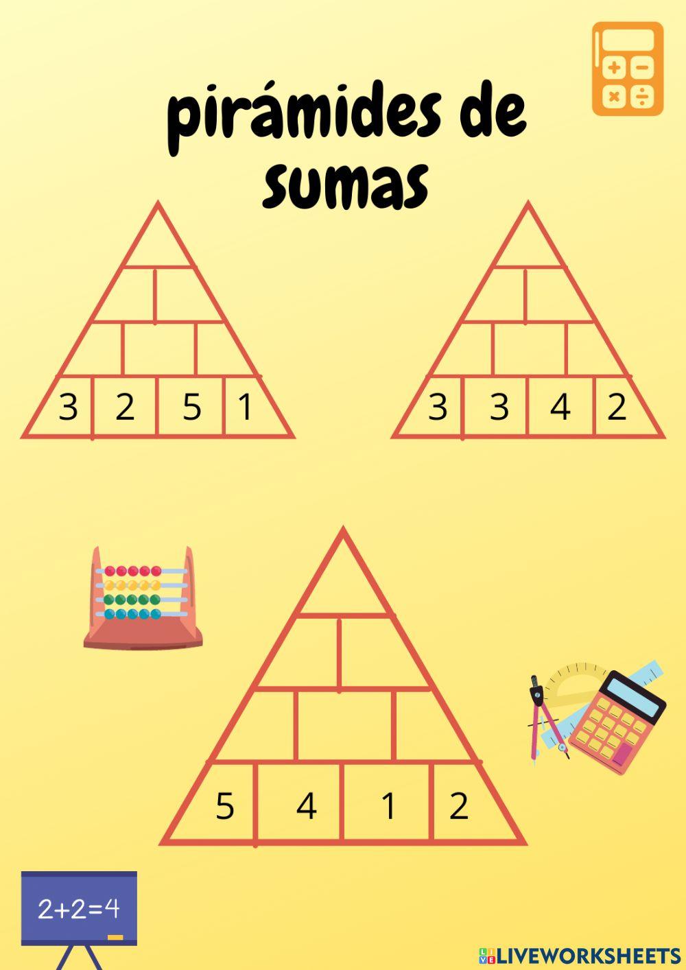 Pirámide de sumas