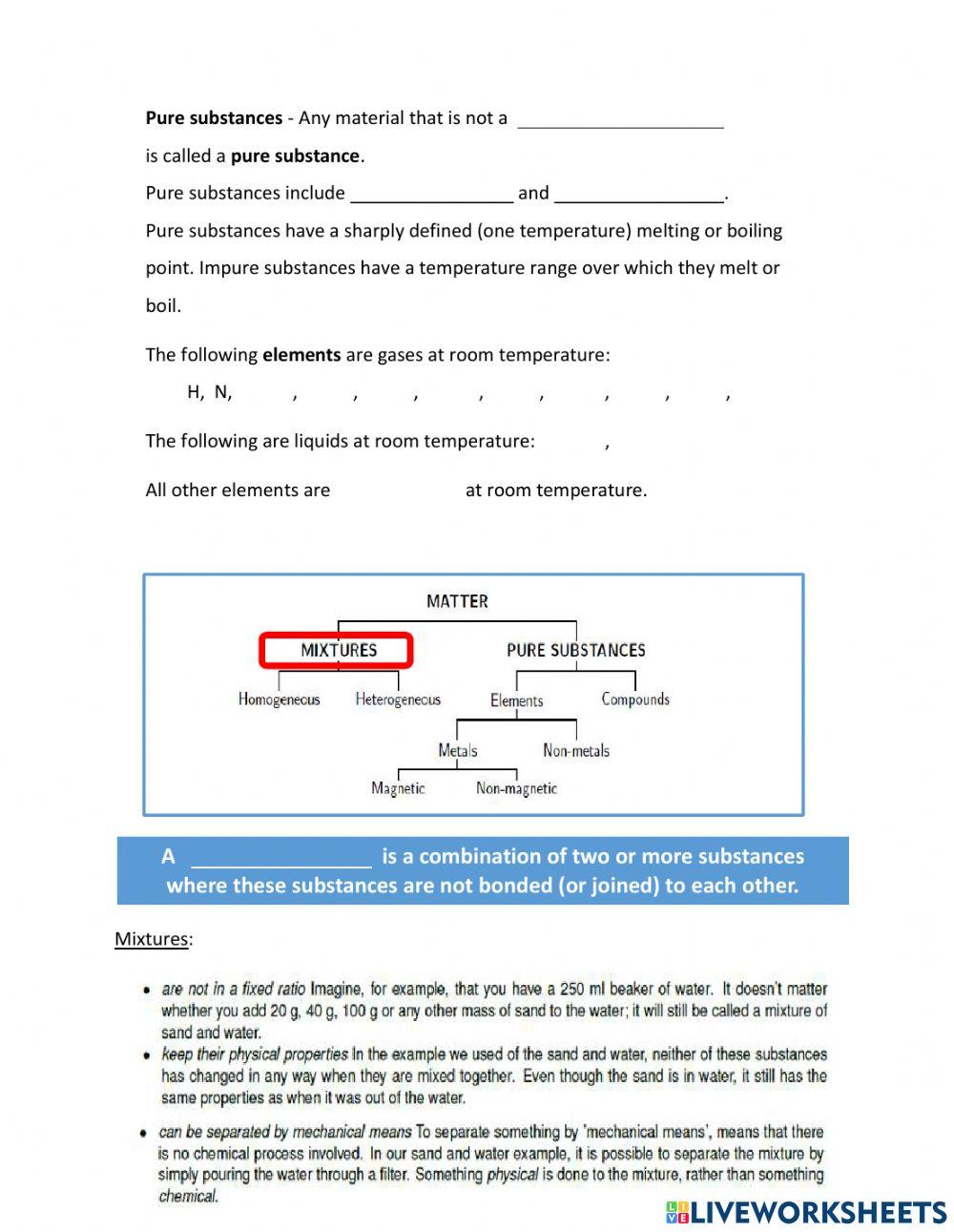 Matter & Materials 1