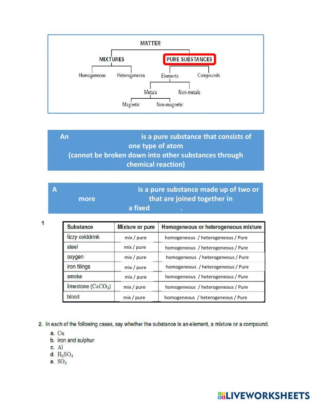 Matter & Materials 1