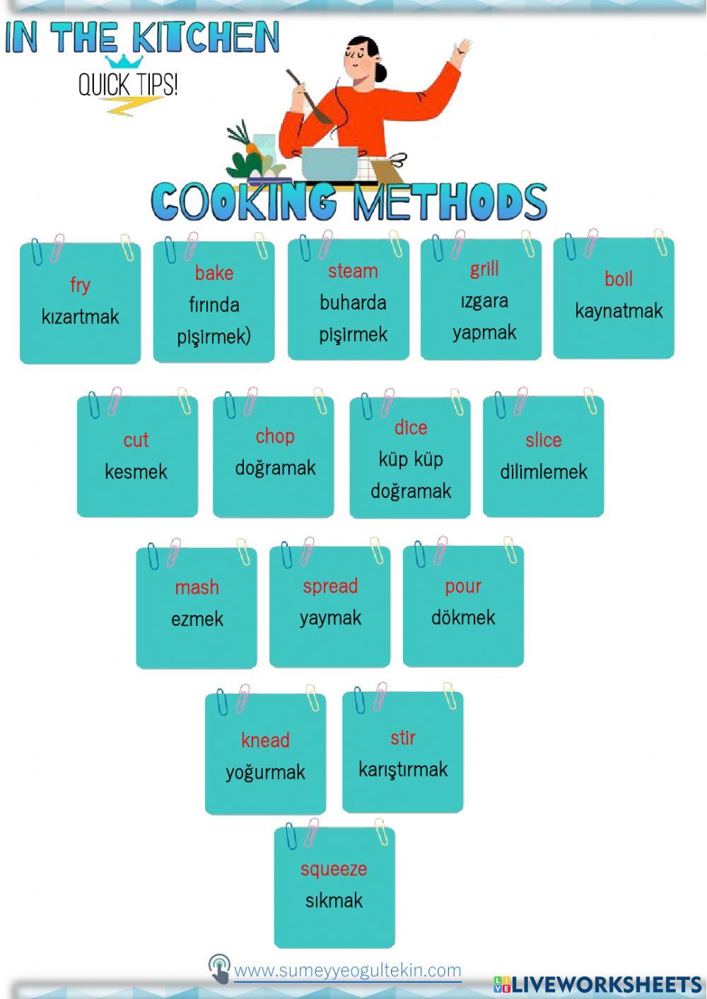 8.3 in the kitchen quick tips