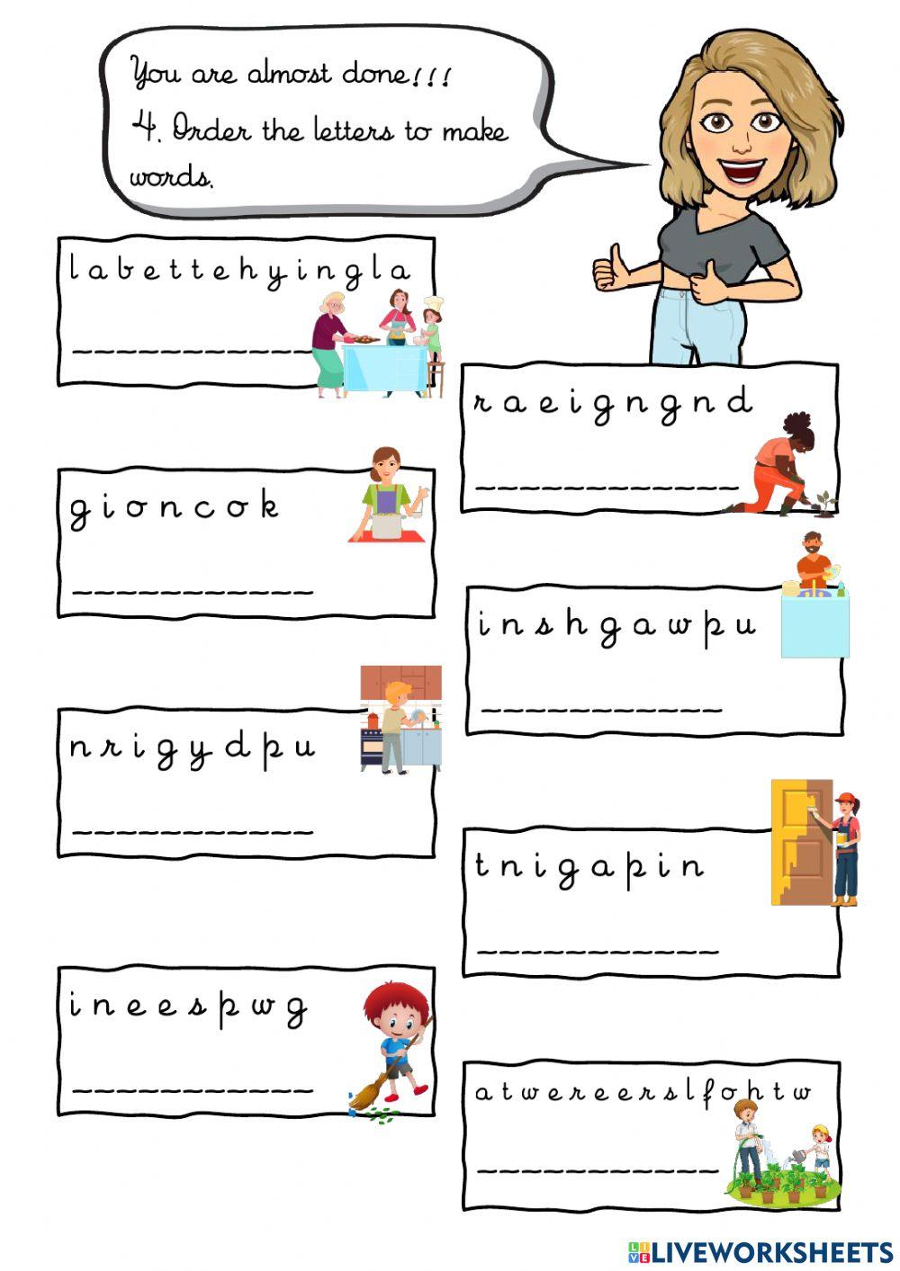 Unit 4, 4º de primaria