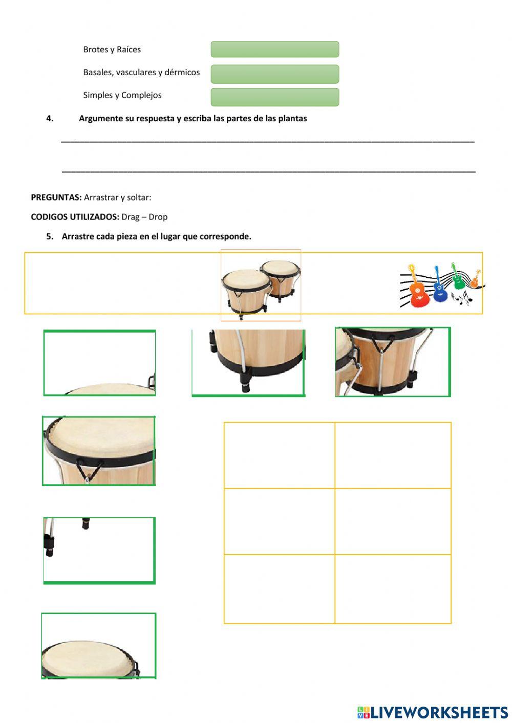 Práctica liveworksheets