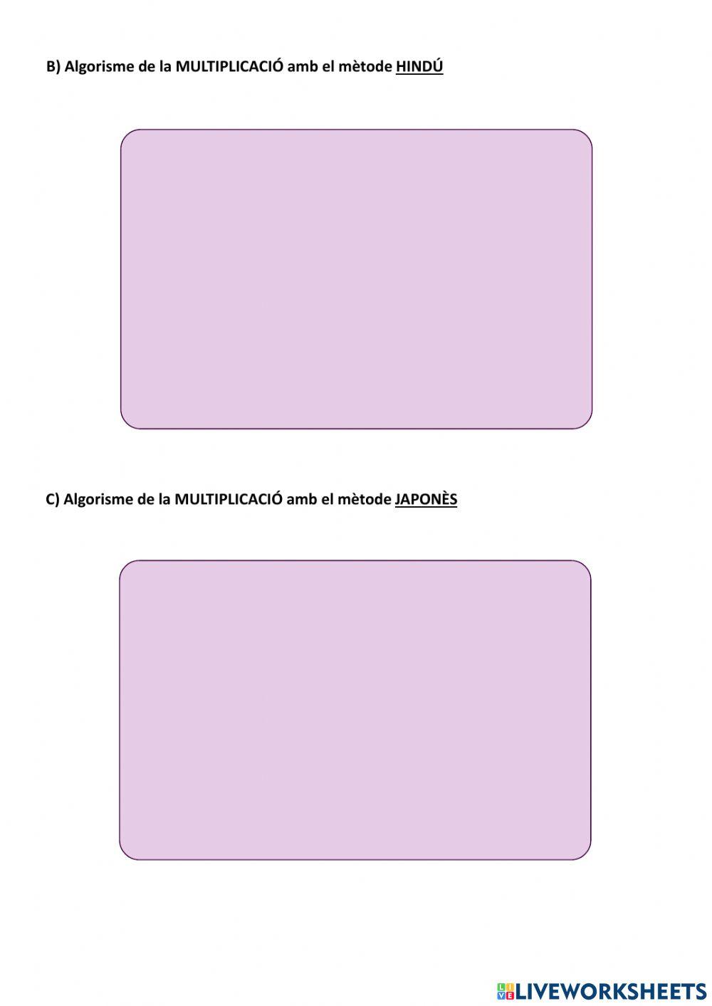 Multiplicacions nivell 5 - Vídeotutorials