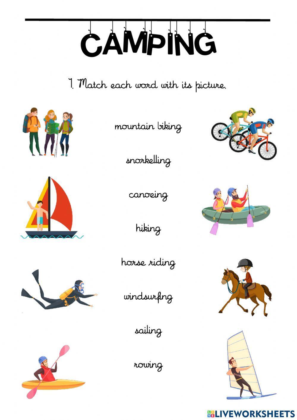 Camping unit 6, 4º primaria