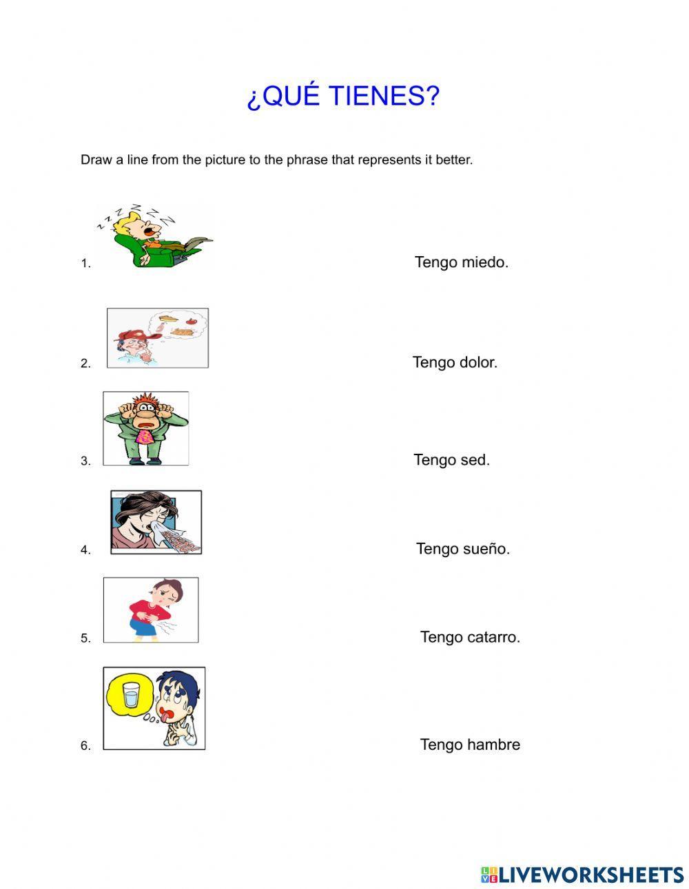 Physical ailments-Que tienes?