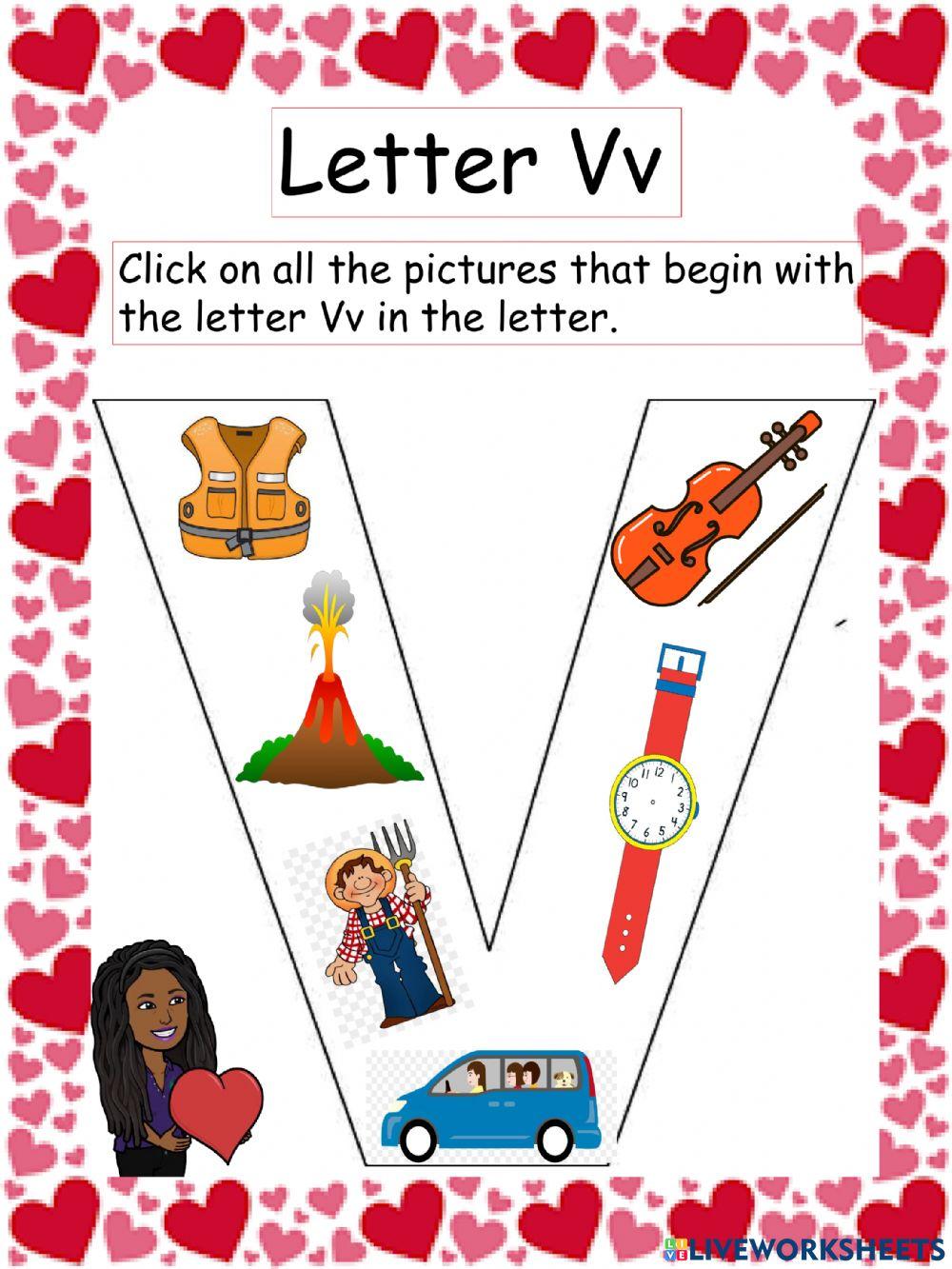 Letter Vv