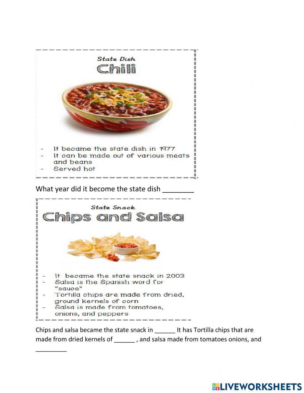 Texas state symbols booklet