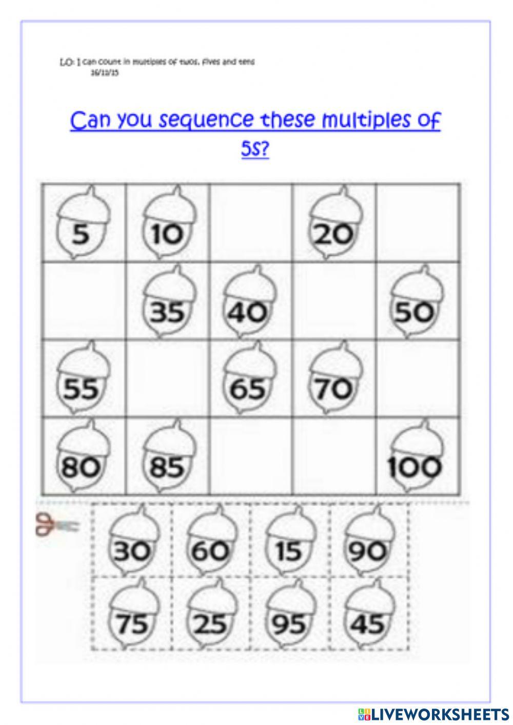 Number patterns Number patterns